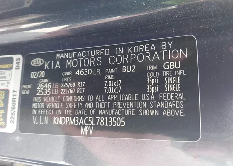 KNDPM3AC5L7813505